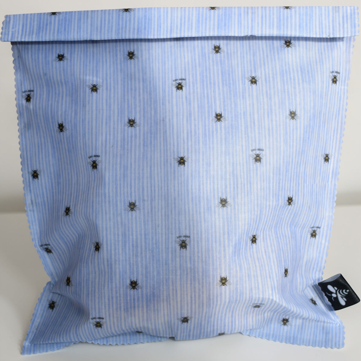 Lou-bees Blue Bee Beeswax Food Bag
