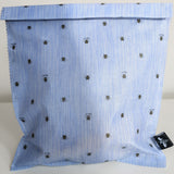 Lou-bees Blue Bee Beeswax Food Bag