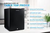 Subcold Aire40 LED Mini Fridge - 40L