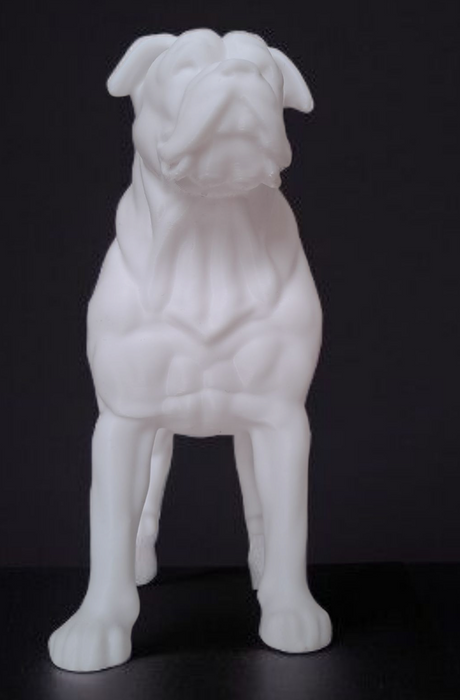 Filamora Studios Realistic American Bulldog Sculpture