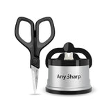 AnySharp Mini Scissors & Classic Knife Sharpener Kitchen Bundle Set