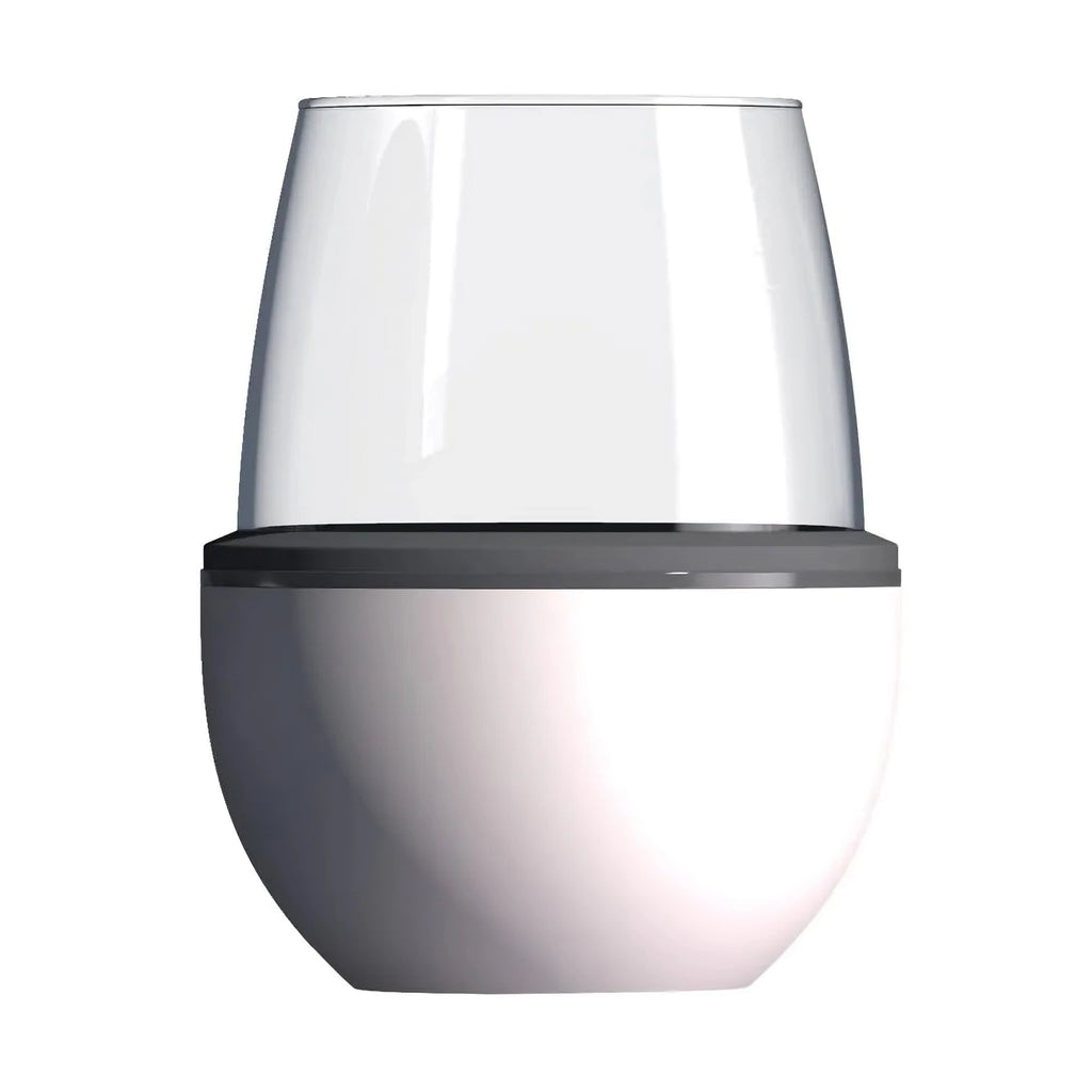 Asobu Insulated Wine Insulated Sleeve, 444 ml, White