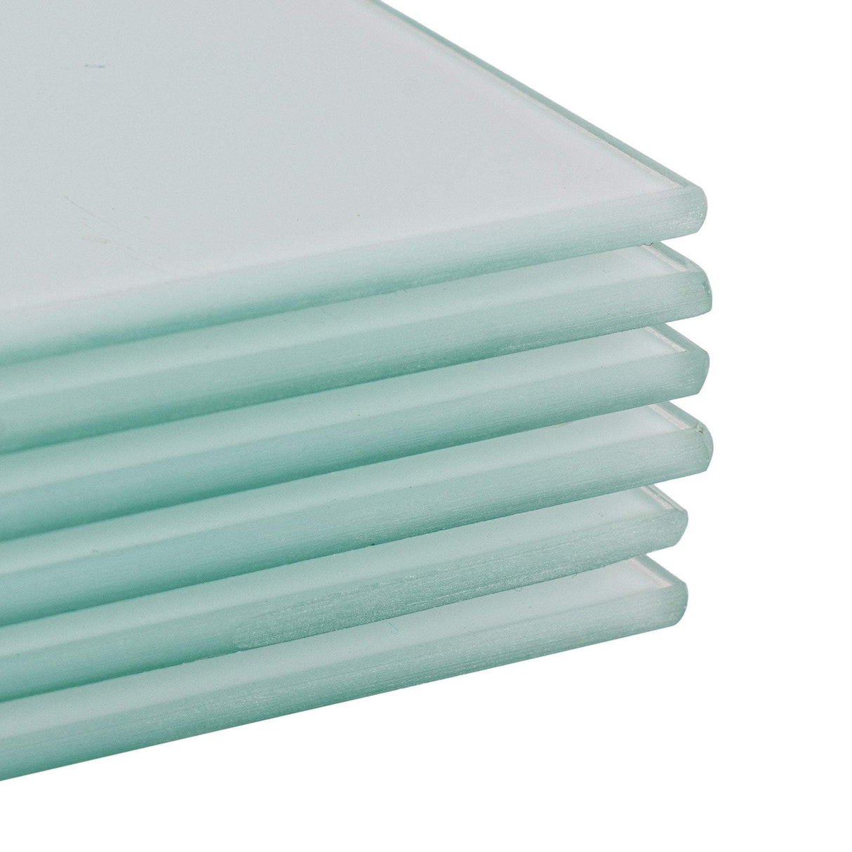 Rinkit Square Glass Coasters Pack of 6 – 10cm