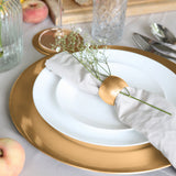 Rinkit Metallic Melamine Coasters - Pack of Six