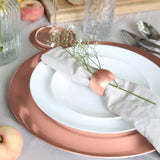 Rinkit Metallic Melamine Coasters - Pack of Six