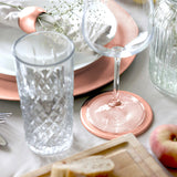 Rinkit Metallic Melamine Coasters - Pack of Six
