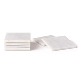 Rinkit Square Marble Coasters - Pack of 6