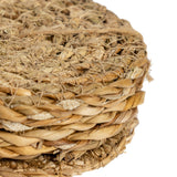Rinkit Woven Typha Coasters - Pack of 6