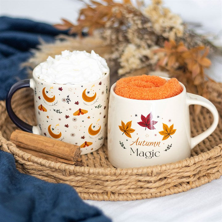 Autumn Magic Mug & Sock Gift Set - 380ml