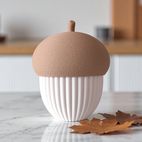 Filamora Studios Acorn LED Tealight Container