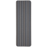 Stockholm Lead/Light Blue Washable Mat | The Rugs