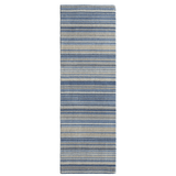 Fine Stripes Blue Rug | The Rugs 100% Wool