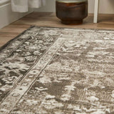 Anatolia Dark Grey Vintage Rug by The Rugs