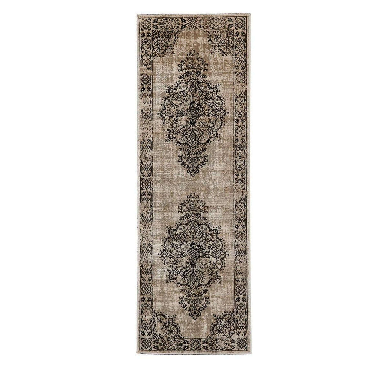 Saville Grey/Black Vintage Rug | The Rugs