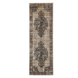 Saville Grey/Black Vintage Rug | The Rugs
