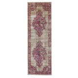 The Rugs Saville Grey Raspberry Vintage Rug