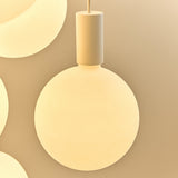 Tala Alumina Nine Pendant Light with Sphere V Bulbs