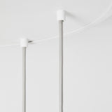 Tala Alumina Nine Pendant Light with Sphere V Bulbs