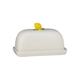 Price & Kensington Amalfi Ceramic Butter Dish With Lemon Handle