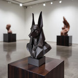 Filamora Studios Anubis Jackal Bust Sculpture