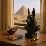 Filamora Studios Anubis Jackal Bust Sculpture