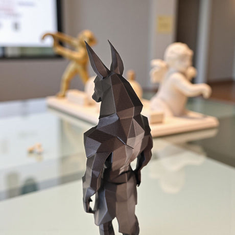 Filamora Studios Low Poly Anubis Statue