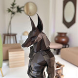 Filamora Studios Low Poly Anubis Statue