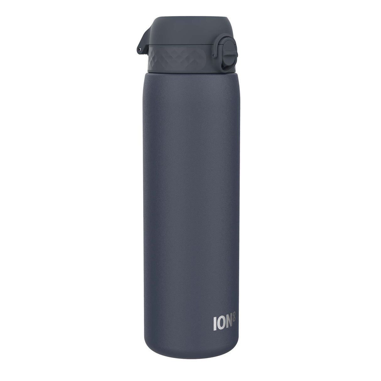 ION8 Leak Proof 1 Litre Water Bottle, Stainless Steel, Ash Navy, 1L