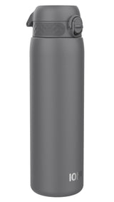ION8 Leak Proof 1 Litre Thermal Water Bottle, Insulated, Grey, 1L