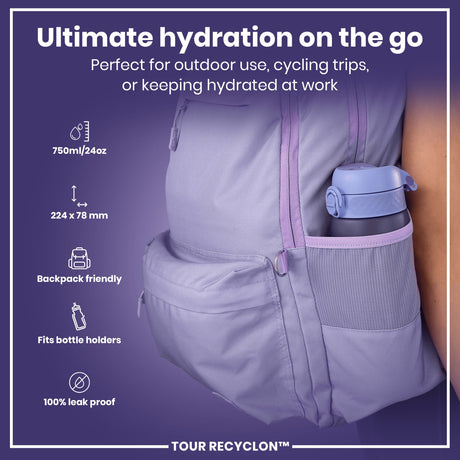 ION8 Bottle, Recyclon, Light Purple, 750ml