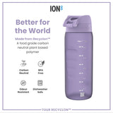 ION8 Bottle, Recyclon, Light Purple, 750ml
