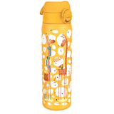 ION8 Leak Proof Slim Water Bottle, Stainless Steel, Giraffes, 600ml (20oz)