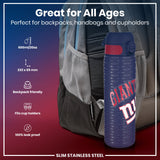 ION8 Leak Proof NFL Water Bottle, Stainless Steel, New York Giants, 600ml (20oz)