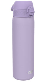 ION8 Leak Proof Slim Thermal Steel Water Bottle, Insulated, Light Purple, 500ml (17oz)