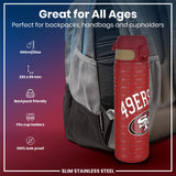 ION8 Leak Proof NFL Water Bottle, Stainless Steel, San Francisco 49ers, 600ml (20oz)