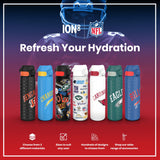 ION8 Leak Proof NFL Water Bottle, Stainless Steel, Green Bay Packers, 600ml (20oz)