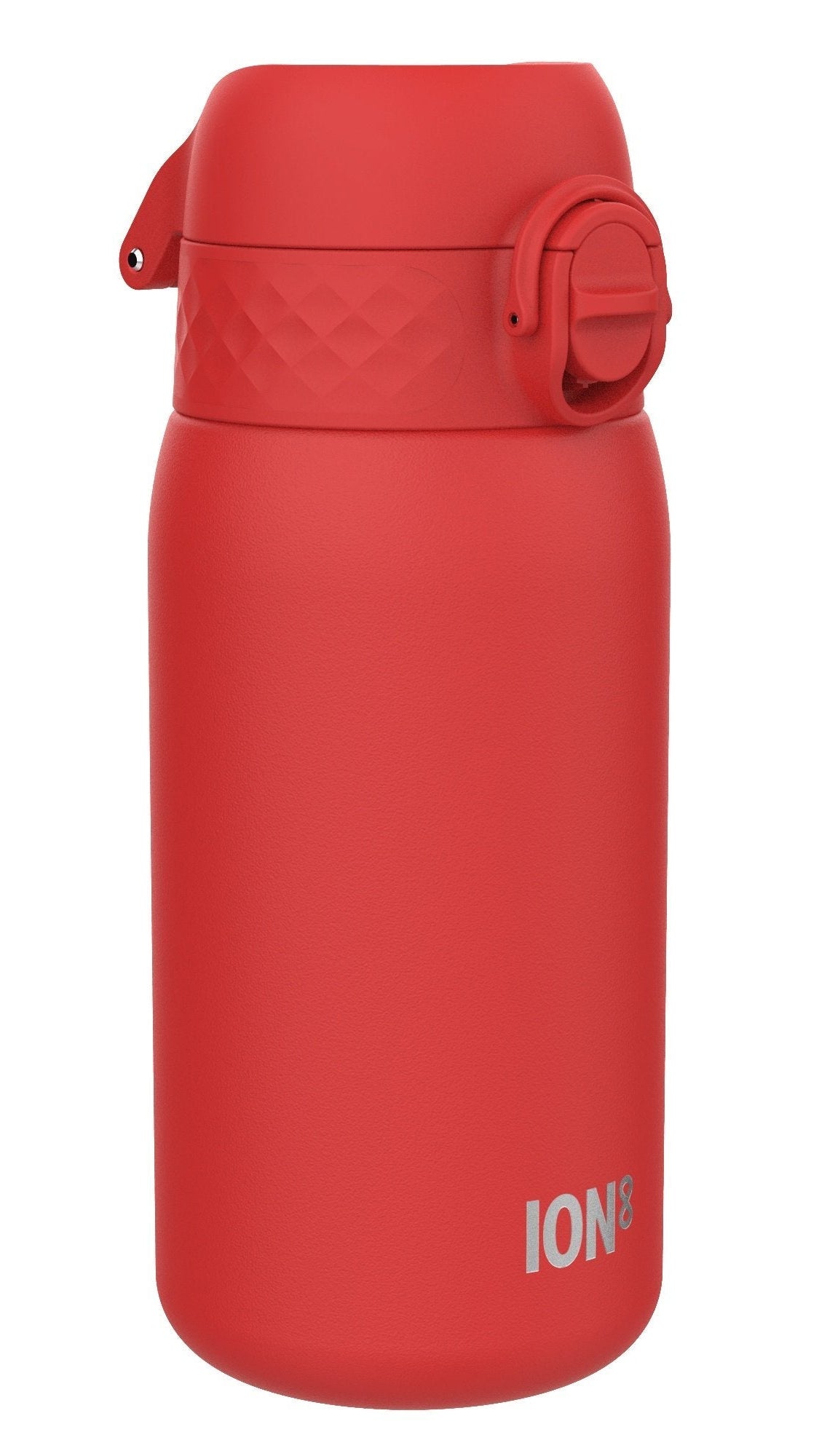 ION8 Leak Proof Thermal Steel Water Bottle, Insulated, Red, 320ml (11oz)