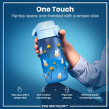 ION8 Leak Proof Kids' Water Bottle, Recyclon, Bumble Bees, 350ml (12oz)