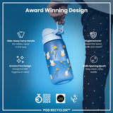 ION8 Leak Proof Kids' Water Bottle, Recyclon, Bumble Bees, 350ml (12oz)