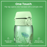 ION8 Leak Proof Kids' Water Bottle, Recyclon, Pandas, 350ml (12oz)