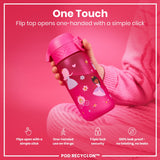 ION8 Leak Proof Kids Water Bottle, Recyclon, Princess, 350ml (12oz)
