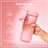 ION8 Bottle, Recyclon, Rose Quartz, 750ml