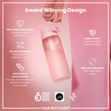 ION8 Bottle, Recyclon, Rose Quartz, 750ml