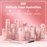 ION8 Bottle, Recyclon, Rose Quartz, 750ml