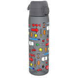 ION8 Leak Proof Slim Water Bottle, Recyclon, Gamer, 500ml (18oz)