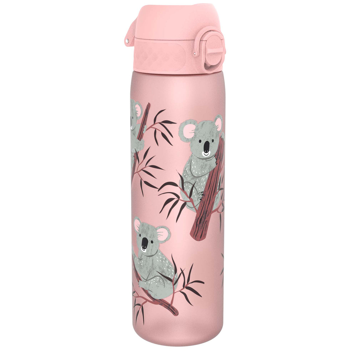 ION8 Leak Proof Slim Water Bottle, Recyclon, Koala, 500ml (18oz)