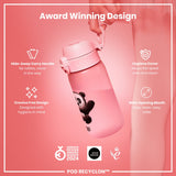ION8 Leak Proof Kids Water Bottle, Recyclon, Panda, 350ml (12oz)