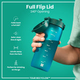ION8 Bottle, Recyclon, Aqua, 750ml
