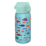 ION8 Leak Proof Kids Water Bottle, Recyclon, Fish, 350ml (12oz)