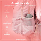 ION8 Leak Proof Kids Water Bottle, Recyclon, Grey, 350ml (12oz)